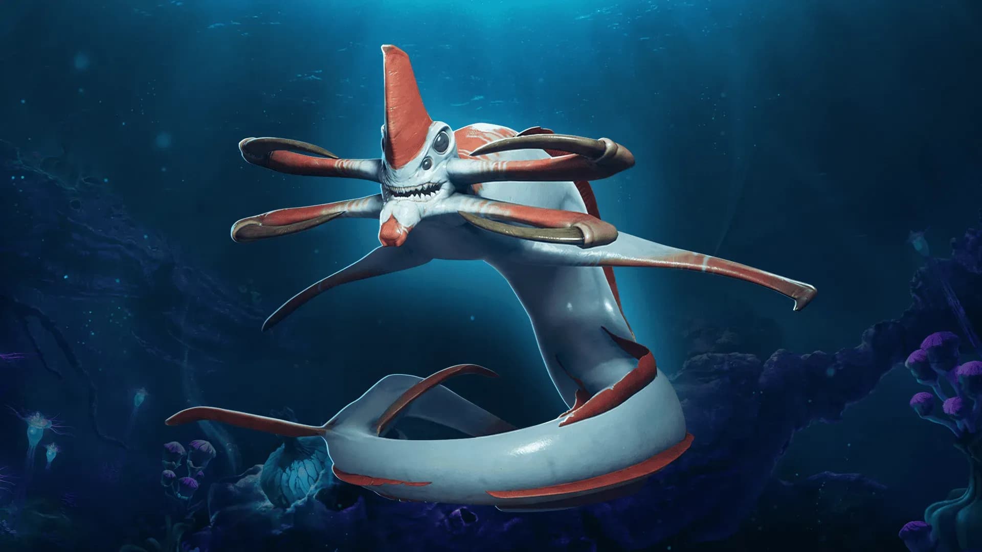 Salt deposits on the ocean floor in Subnautica 2